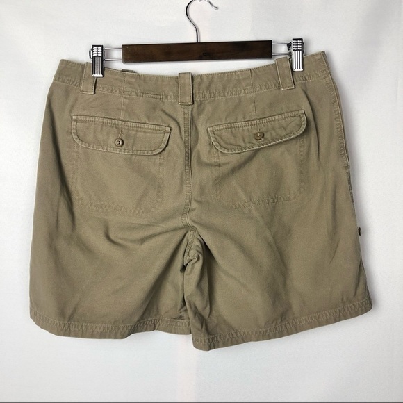 Eddie Bauer Dark Brown Vashon Fit Cotton Hiking Shorts 8 - Picture 2 of 5